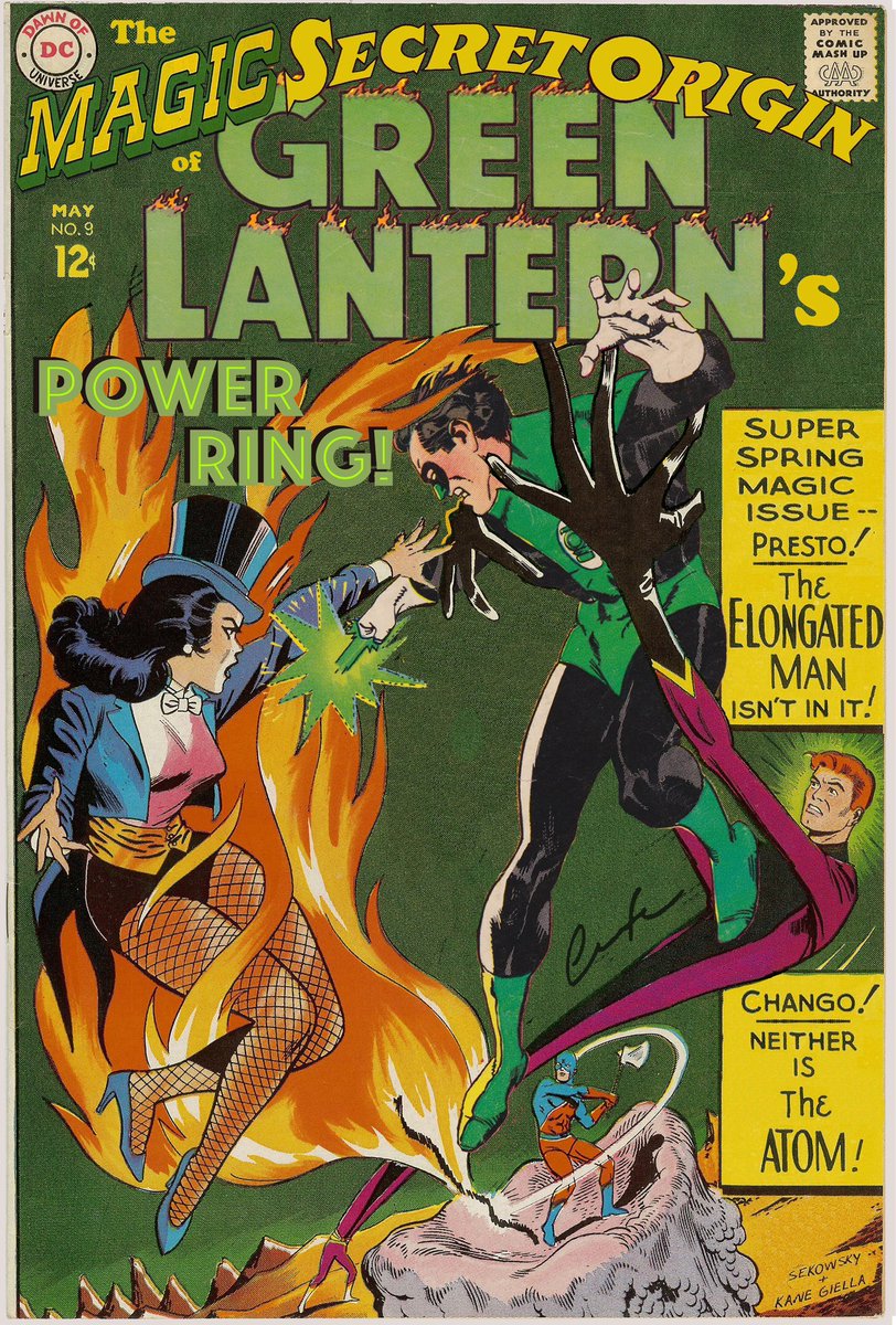 ChuckBrouilette's tweet photo. #thisWeek @DCOfficial #GreenLantern 9 #HalJordan delves into #TheMagicalMystery behind his #powerRing in his quest to breach earth’s atmosphere once again! @spacekicker @Xermanico @rfajardojr #GreenLanternHalJordan65 https://t.co/U0UJd6PxmO