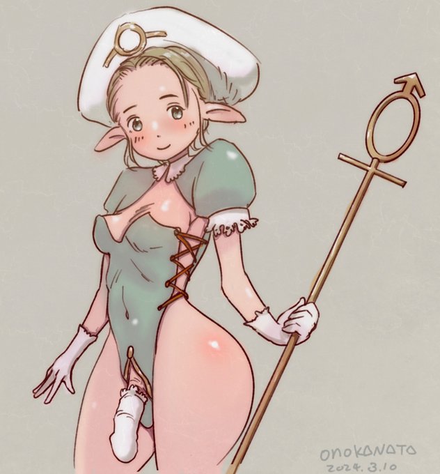 エルフタナリのヒーラー。 