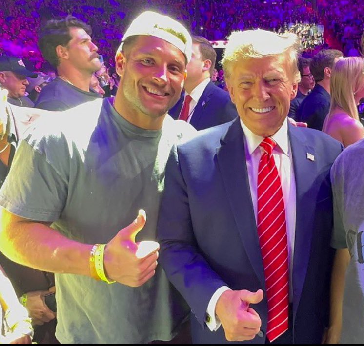 Nick Bosa meeting with Trump in MIAMI!!👍🏻 LETS SAVE AMERICA 🇺🇸🙌🏻
