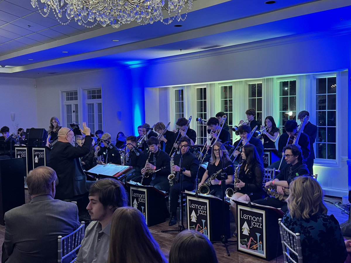 LHS210principal's tweet photo. Another fantastic Band Dinner Dance. Talented students, directors and parents. #GoLemont #WeAreLemont @lemontband https://t.co/szeYLAAs5U