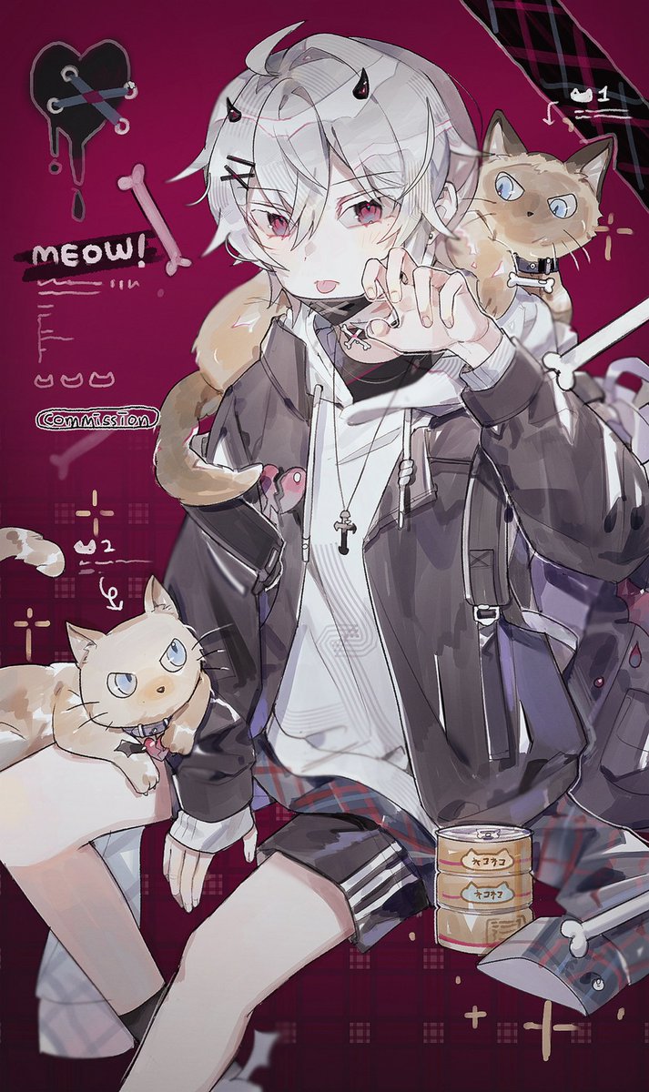 Pya_Vvv's tweet photo. 커미션 신청 감사합니다🐈🖤 https://t.co/ZpNNAn4vYY