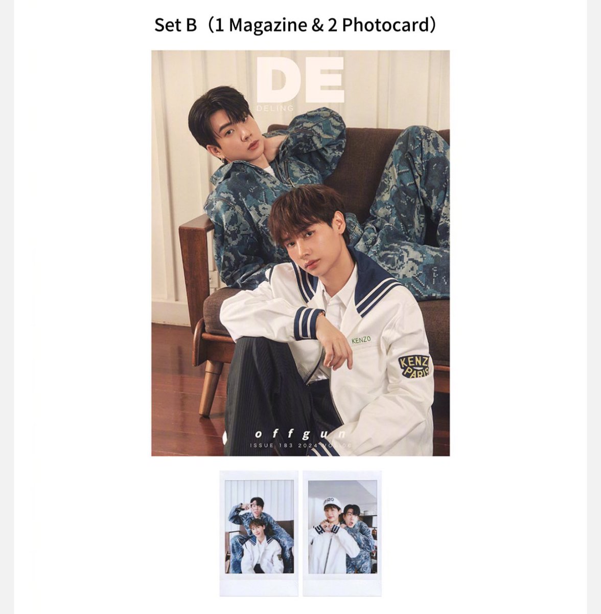 Fande_MY's tweet photo. OffGun Deling Magazine💚

Need Second Payment
Set A-1 Magazine &amp; 2 Photocard
Set B-1 Magazine &amp; 2 Photocard
Set C-2 Magazine &amp; 6 Photocard
Deadline:15/3‼️
Dm Us For Link❤️
#offgun #pasarbl https://t.co/yIKt4iBMNK