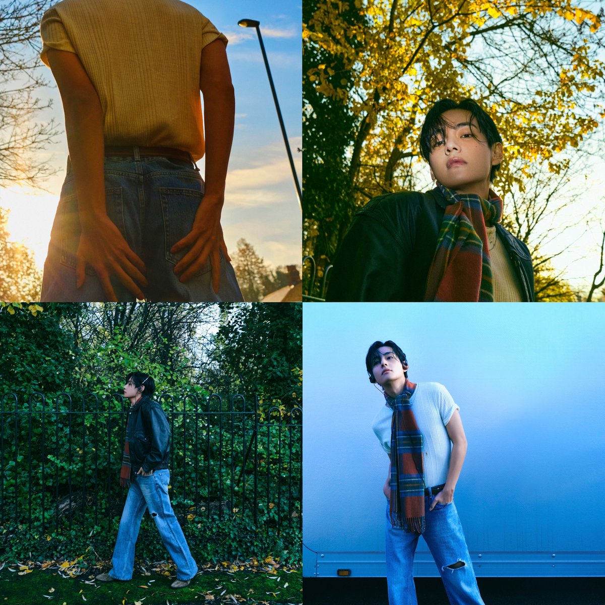 kchartsmaster's tweet photo. V on the concept photo 2 for 'FRI(END)S.' https://t.co/03Wc5TBwWt