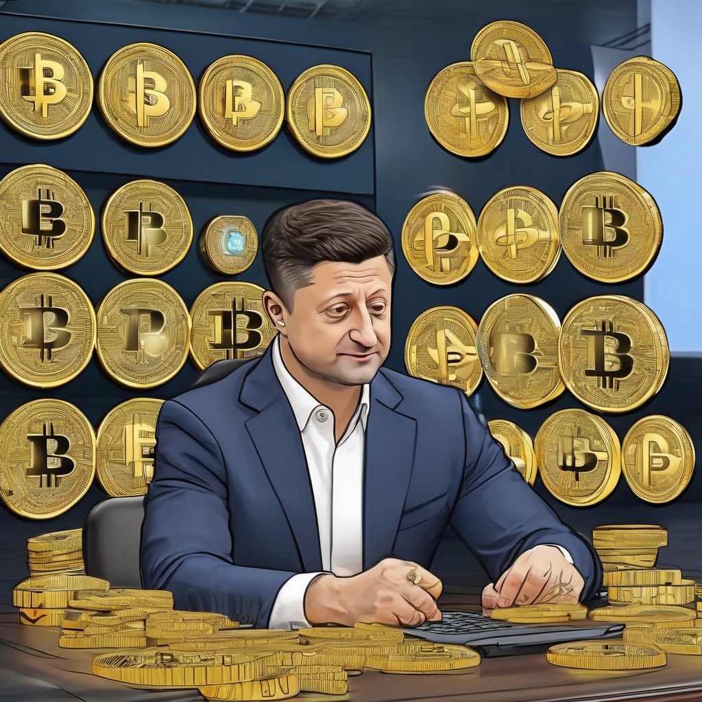 Zelenskyyether's tweet photo. What an amazing week we had at $ZELENSKYY , $70,0000 donated to our @Ukraine friends. 

Team cooking more surprises for next week.  #bullish #PolitiFi https://t.co/jl4YdlcB0X