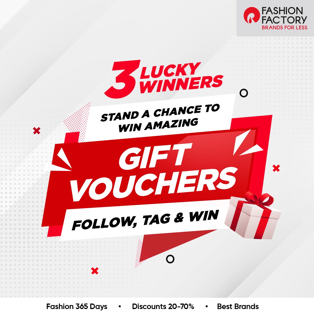 Contest Alert! Win surprise vouchers! Just do this and you could be one of the lucky winners. 1- Hit the follow button on our Instagram page 2- Show some love by liking and sharing this post on your story and tagging us 3- Mention 3 buddies in the comment section.