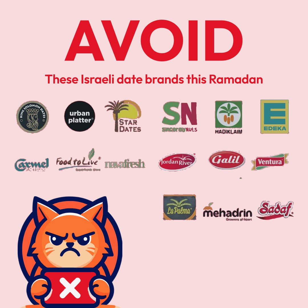tanyarlfes's tweet photo. MERK KURMA YANG JANGAN DIBELI &amp; BOLEH DIBELI 💚 YUK RAMADAN LEBIH BIJAK UNTUK BOYCOTT
https://t.co/U2tjd4LEec