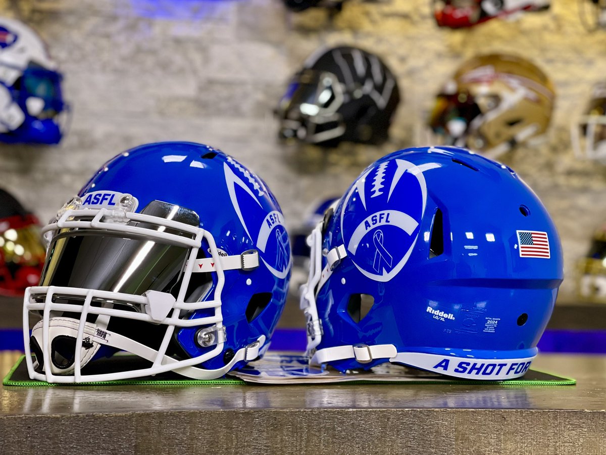 A Shot For Life™ (@asfl_shoot4cure) on Twitter photo Thank you to our friends at <a href="/GreenGridiron/">Green Gridiron</a> for your help in creating these custom helmets ahead of the A Shot For Life Bowl on 4/21 at St. Sebastian’s! We really appreciate your help in our fight against cancer #ASFL Thank you to our friends at <a href="/GreenGridiron/">Green Gridiron</a> for your help in creating these custom helmets ahead of the A Shot For Life Bowl on 4/21 at St. Sebastian’s! We really appreciate your help in our fight against cancer #ASFL