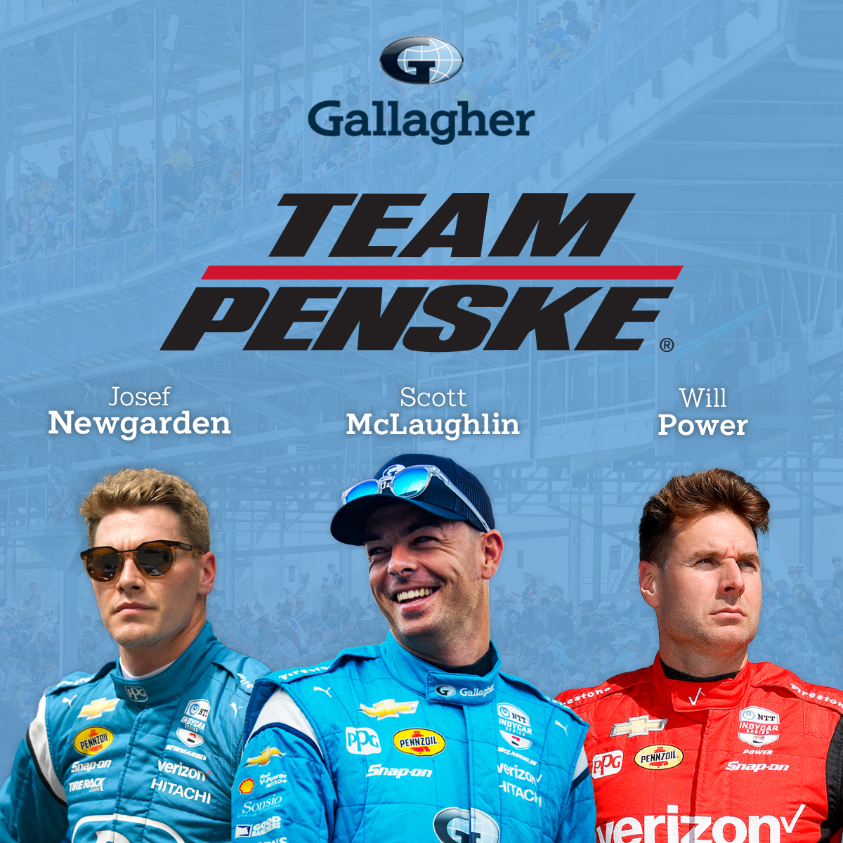 It's finally race day! The 2024 NTT INDYCAR Series season starts today at the Firestone Grand Prix of St. Petersburg. Good luck to our partner @TeamPenske and drivers @Smclaughlin93, @josefnewgarden  and @12WillPower. #ProudPartner #INDYCAR