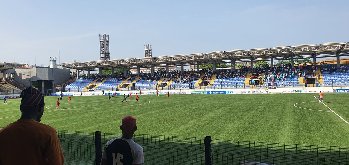 biodunajibade's tweet photo. Here for the South West Derby 🔥

Sporting Lagos v Remo Stars

#SPLREM #NPFL24 https://t.co/rEHVAwPPBY