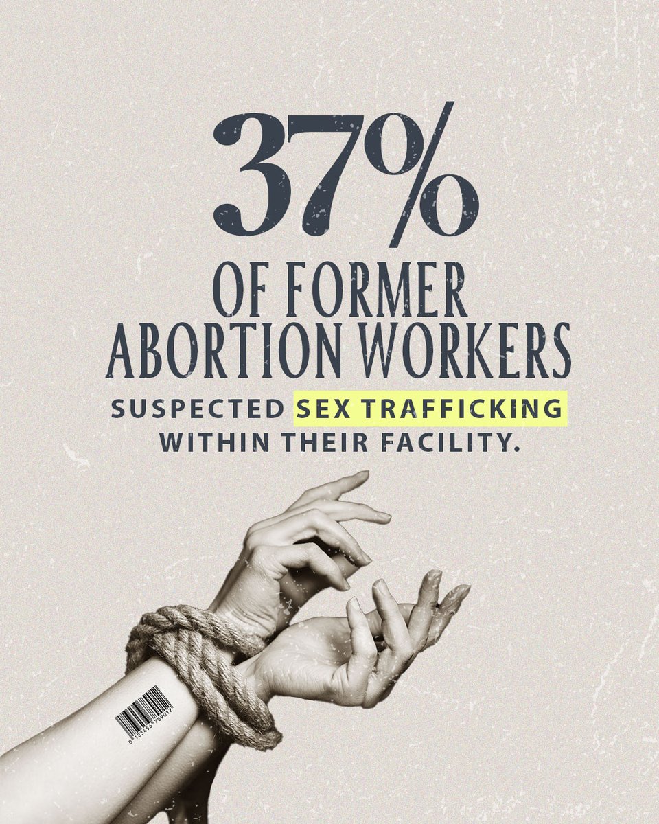 According to a 2021 random survey of former abortion facility workers, we have much more to be concerned about than appreciative of. #AbortionProvidersAppreciationDay

Source: abortionworker.com/wp-content/upl…