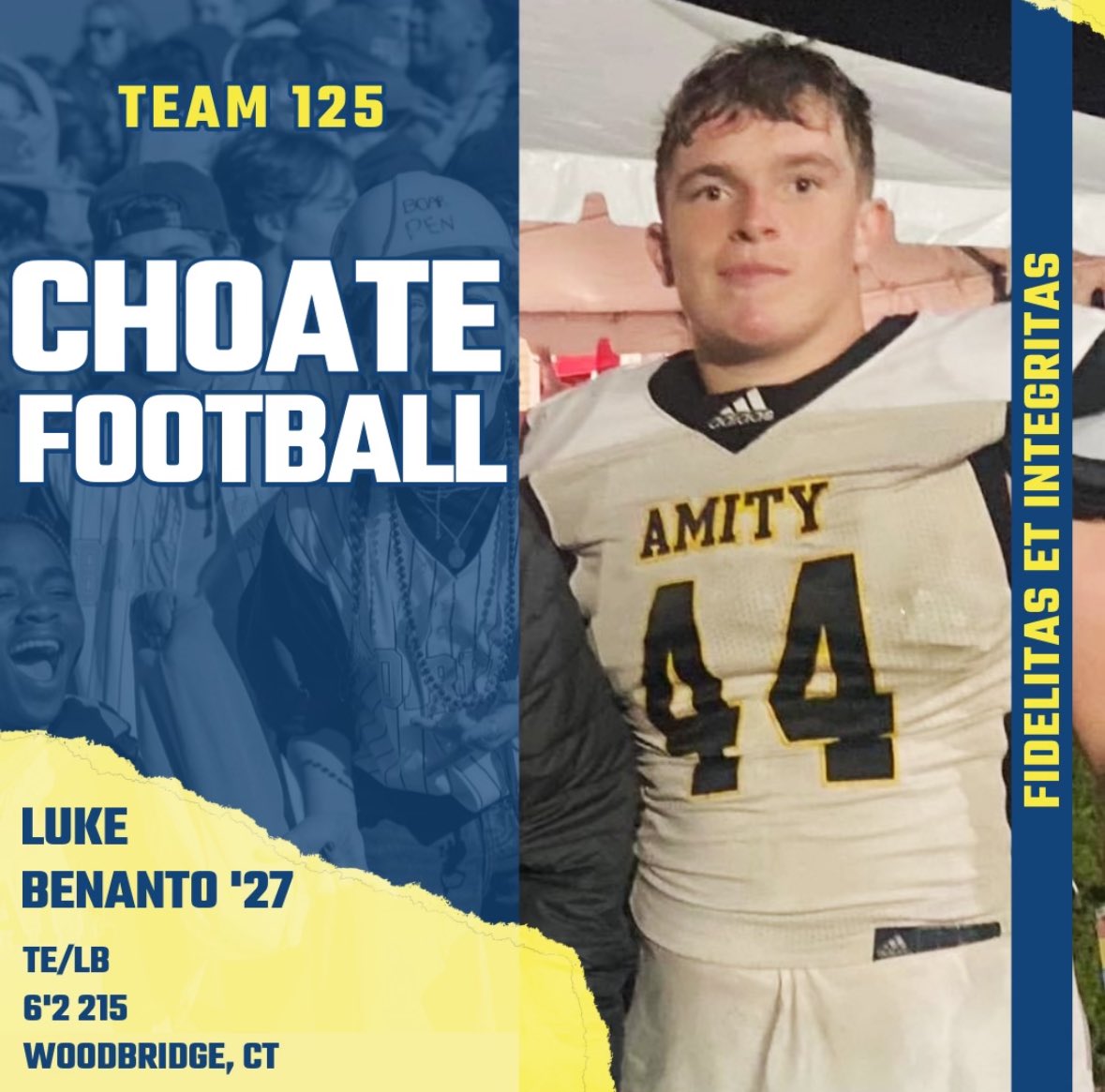 Beyond humbled to announce I will be attending Choate Rosemary Hall. Thank you to everyone who’s helped me along the way. #Crankit #FAMILY @coach_spinnato