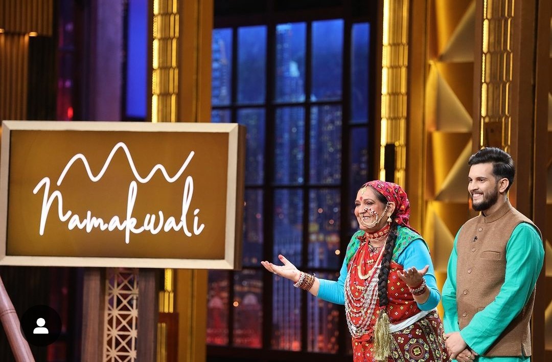 Blissful to see #namakwali on @sharktankindia. Being a witness/catalyst to their birth and growth it makes my heart swell with pride! #womenselfhelpgroup #uttarakhand