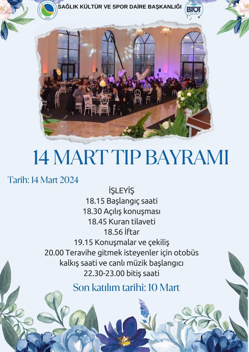 aeubtot's tweet photo. 14 Mart Tıp Bayramı🩺🩺
#aeübtöt #kaeütıp #kaeü #tıpfakültesi #tıpbayramı #14marttıpbayramı https://t.co/HwTXclAr5x