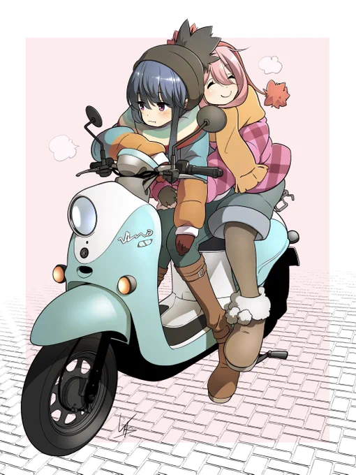 おやすみ〜#おやすみ過去絵 #ゆるキャン 