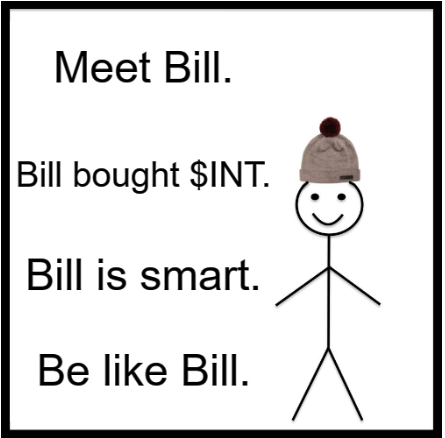 A mere 48h old and $INT <a href="/INT4096BASE/">INT Integer</a> still flying high on #BASE 🔥
Plenty of alpha just dropped in the discord - did someone say flywheel and #bridge ? 👀
Be early, be smart, be like Bill 👇
discord.gg/xAZH2zux