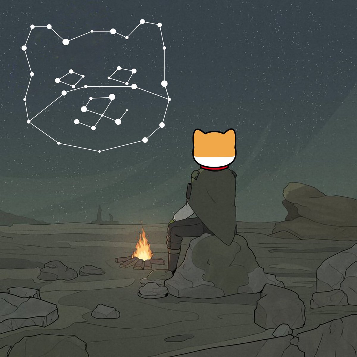 BabyDoge's tweet photo. Written in the stars 🐶 https://t.co/xyWIsWYpk1