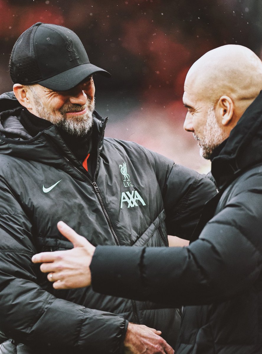 Thank you Jurgen. Thank you Pep. Thanks for the football.