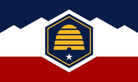 jaredpolis's tweet photo. The four corners states have the best flag designs in the country, am I right? https://t.co/Q8bZ4EDGnt