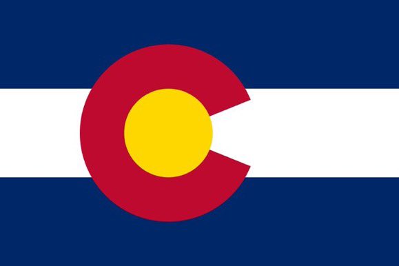 jaredpolis's tweet photo. The four corners states have the best flag designs in the country, am I right? https://t.co/Q8bZ4EDGnt