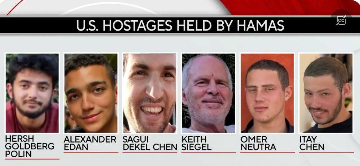 Your daily reminder that there are 6 American citizens currently being held hostage by a terrorist organization. What is @POTUS doing to secure their release?