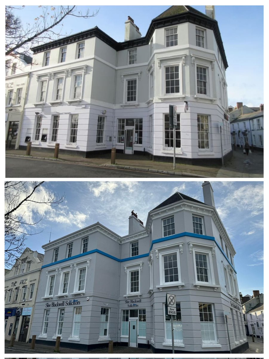 Before and after! We're so looking forward to welcoming our clients, colleagues and friends to our new premises in #Bideford As you can see we're nearly there! Watch this space!