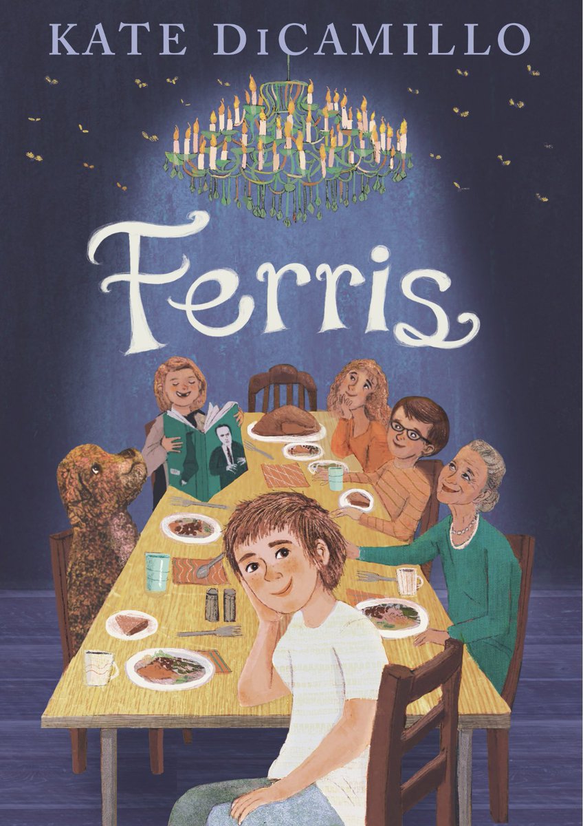 Dear @KateDiCamillo , I finished reading FERRIS and wanted to tell you this is one of the most beautiful stories I’ve ever read. You have such a gift for writing about the human condition. I can’t wait to share your book with my students. Your book will touch many, many hearts.❤️