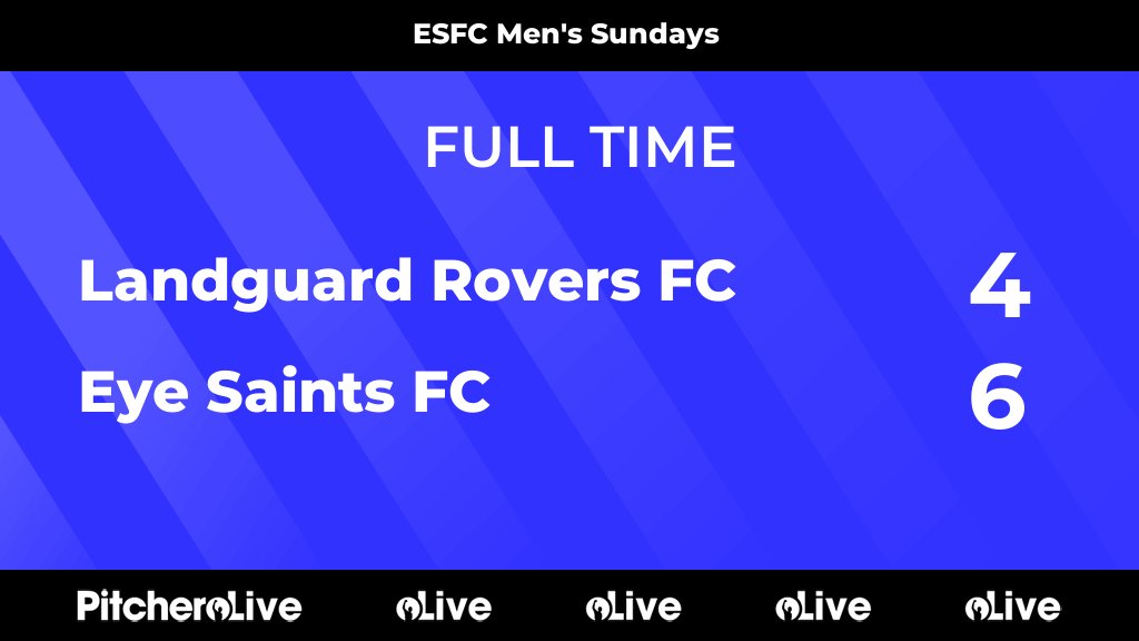 FULL TIME: Landguard Rovers FC 4 - 6 Eye Saints FC
#LANEYE #Pitchero
eyesaintsfc.com/teams/241538/m…