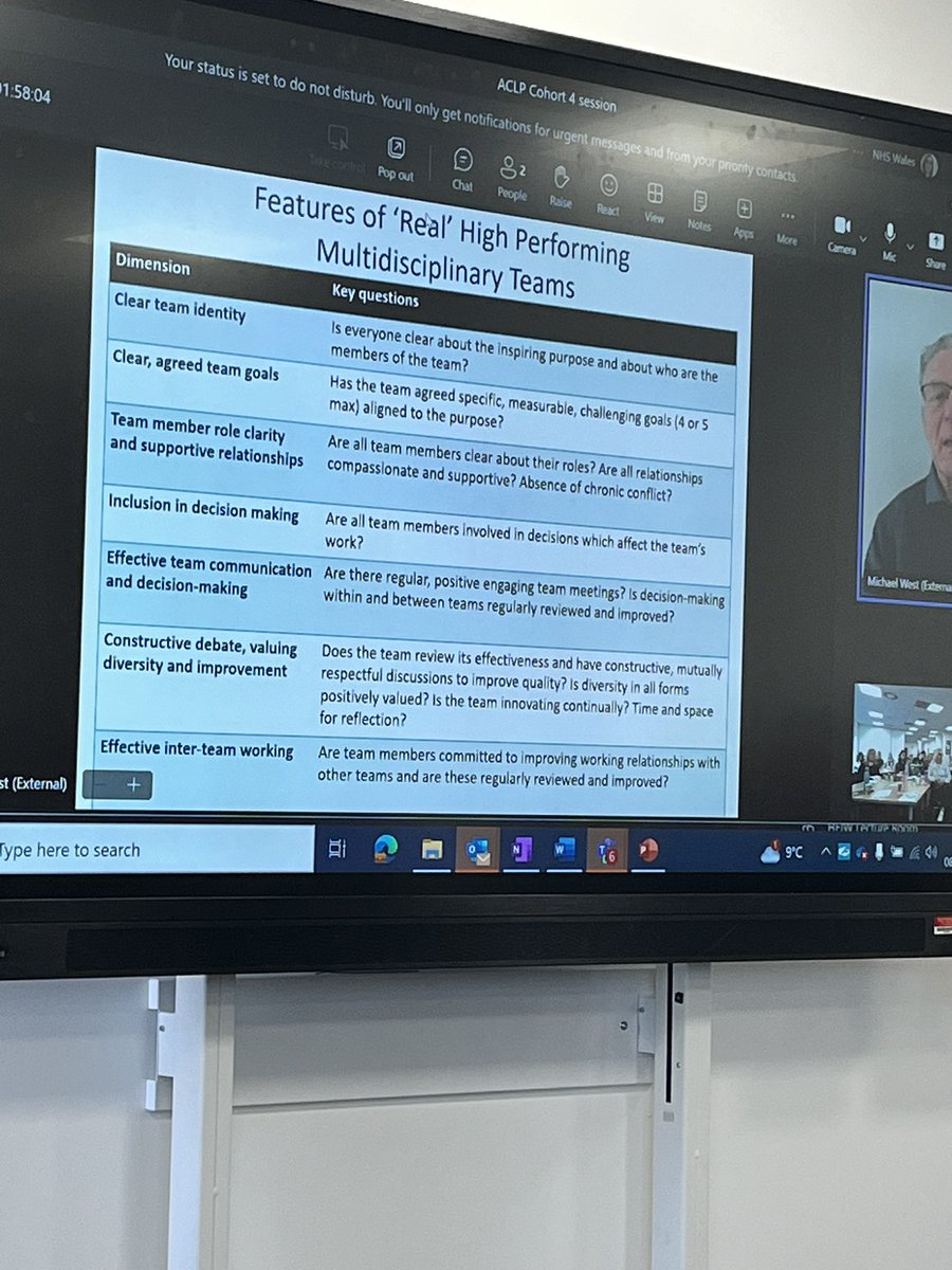 fionalloydSLT's tweet photo. I was super lucky to join the first 2 days of #ACLP cohort 4 @HEIW_NHS last week. Inspiring  workshops with @WestM6 and Mike Fealey and time spent examining my core values. I’m so excited for the next part of this journey and to meet my fellow cohort 3-ers @BetsiCadwaladr https://t.co/TpJnSwRoJO