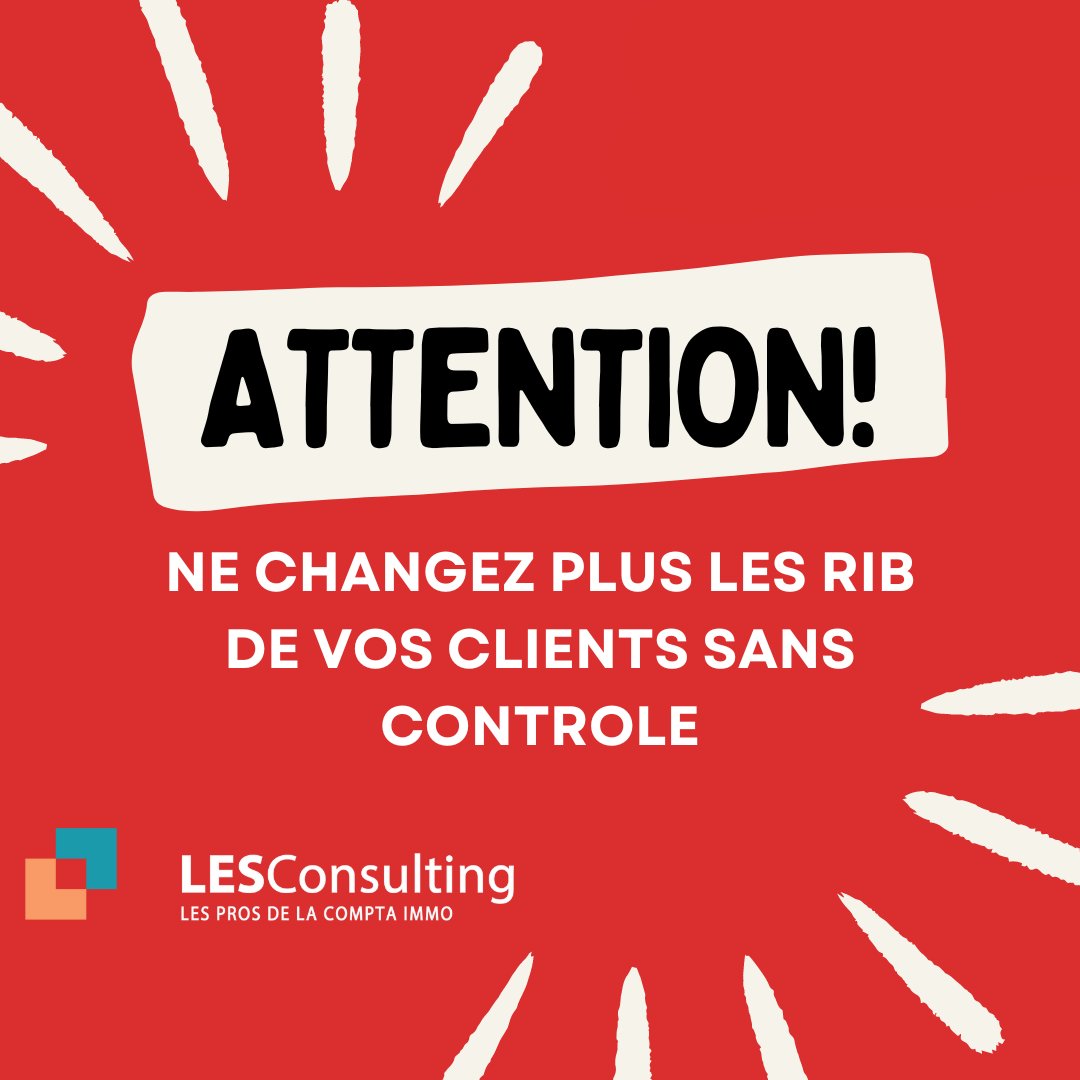 lesconsulting1's tweet photo. ⚠️ ARNAQUE AU RIB
#immobilier #lesprosdelacomptaimmo #LESConsulting https://t.co/Kb2Uw8d6kh