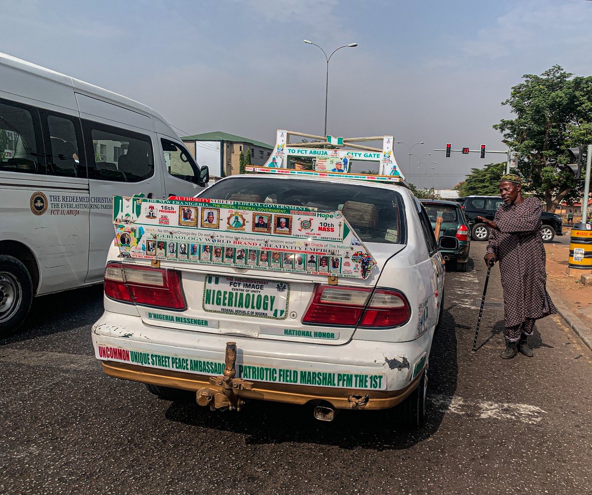 This is not a car, this is a display of Nigeria’s history on the road. 

#mobilephotography #nigeriahistorymatters