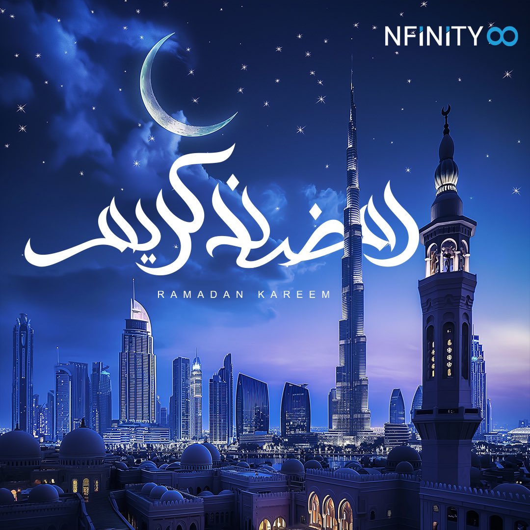 مبارك عليكم الشهر! 🌙 يهنئكم فريق إنفينتي8 بمناسبة حلول شهر رمضان المبارك، ونتمنى لكم دوام الصحة والبركة. Ramadan Kareem! 🌙 Nfinity8 team congratulates you on the occasion of the holy month of Ramadan, wishing you good health and endless blessings for you and your loved…