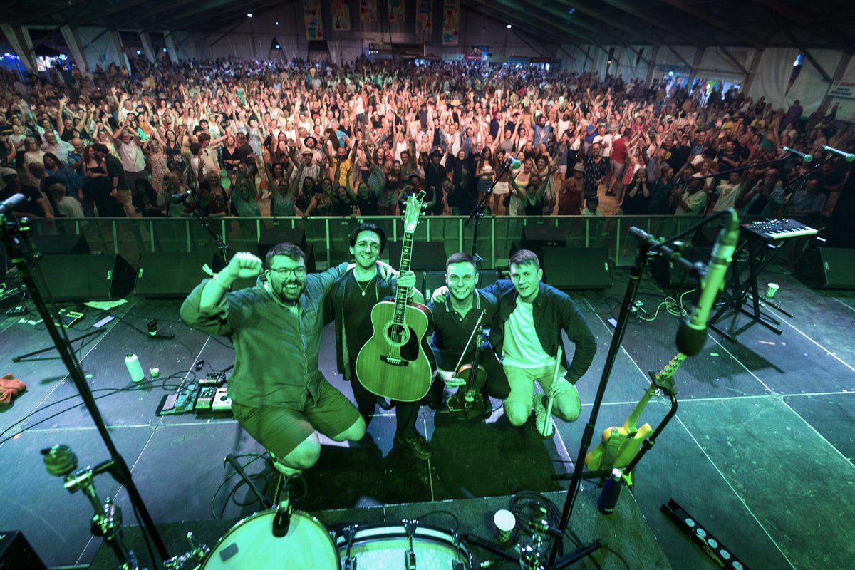 AUSTRALIA! We’re in love. What a joy to share our music with so many of you at Port Fairy Folk Festival. Closing Stage One tonight! Just an unforgettable weekend. 🇦🇺🏴󠁧󠁢󠁳󠁣󠁴󠁿♥️ Photo — Jason Dargan