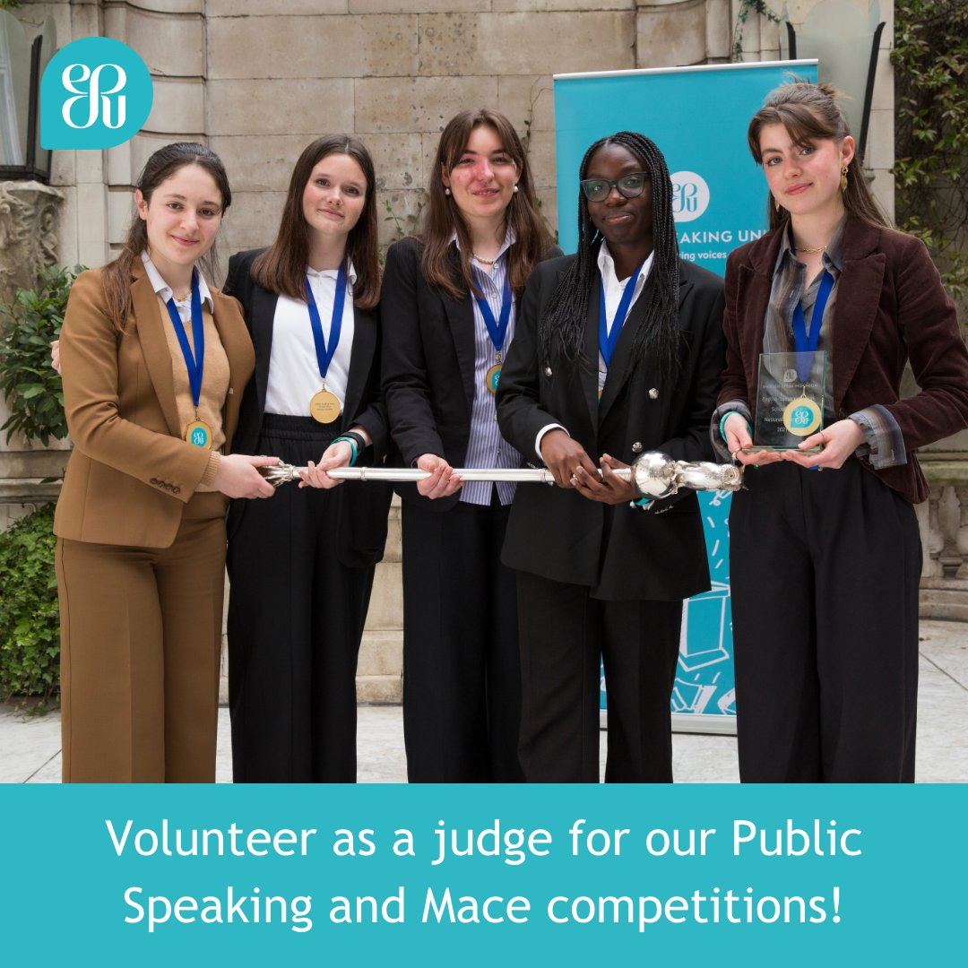 Join us as a judge for our exhilarating Public Speaking and Mace Competitions happening across England and Wales from March 4th to 20th. Sign up now by completing our application form here: app.donorfy.com/form/0OZBQRHWC… #PublicSpeaking #MaceCompetitions #VolunteerJudges