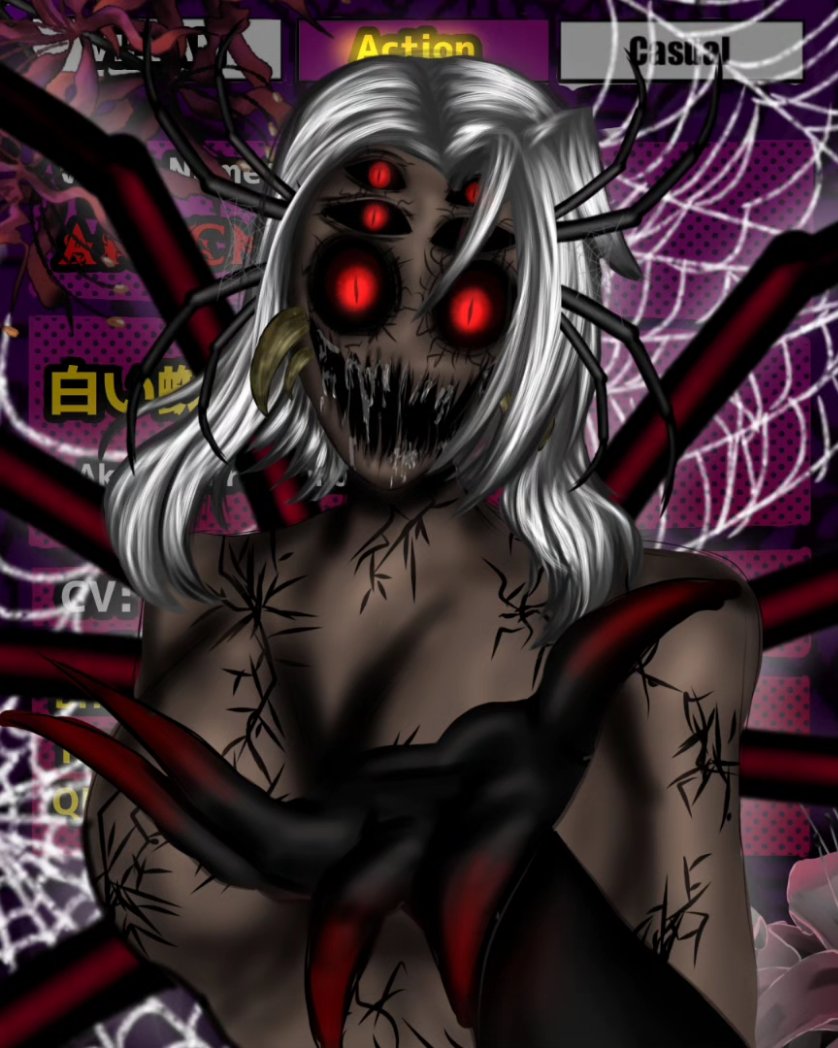 Mangleta120's tweet photo. Akane shiroikumo (aracne). 

#BNHA
#bnhaoc #fanart #ibispaintx #BNHAfanart https://t.co/Ue5YgVvG1i