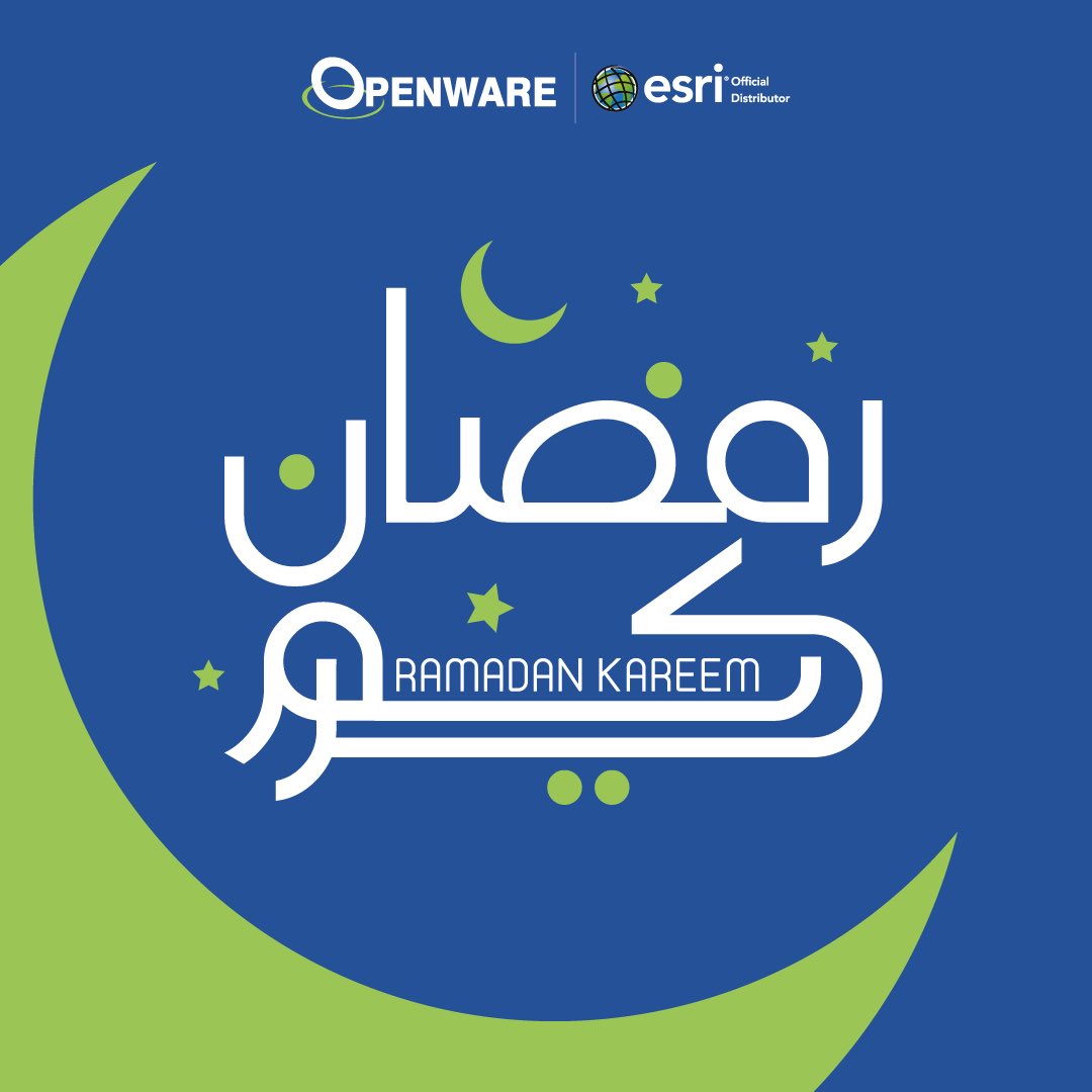 مبارك عليكم الشهر 🌙

#gis #openware #esri #maps #kuwait #data #spatial #ramadan