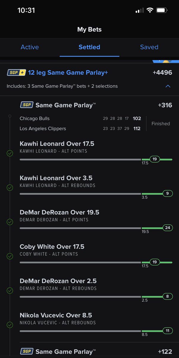 LxgendMade's tweet photo. @BrookieJ07 I had a nasty lil parlay too https://t.co/zwb0LnuVv1