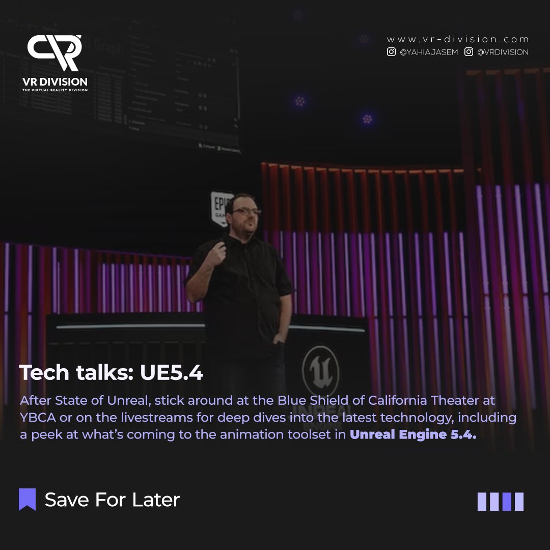 vrdivision's tweet image. Join the biggest event for valuable insight into the biggest decolopment the premier event for game developers and creators worldwide GDC 2024 🥳

unrealengine.com/en-US/events/g…

#vrd #vrdivision #GDC2024 #GameDevelopers #Creators #StateOfUnreal #UE54 #UnrealEngine #EpicGames