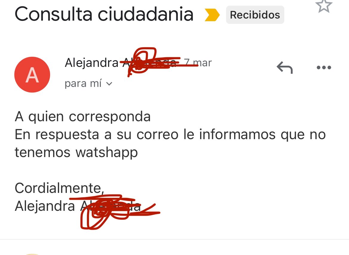 TheWitcher1946's tweet photo. @MRREE_Uruguay intenté comunicarme vía mail, ya que quiero inscribir a mi hijo para la ciudadanía uruguaya. Explique claramente que me encuentro en el exterior… y que necesitaba contactar y saber sobre documentación y esta fue la respuesta les parece profesional? Vergüenza 👇👇 https://t.co/5bdoIrtbVT