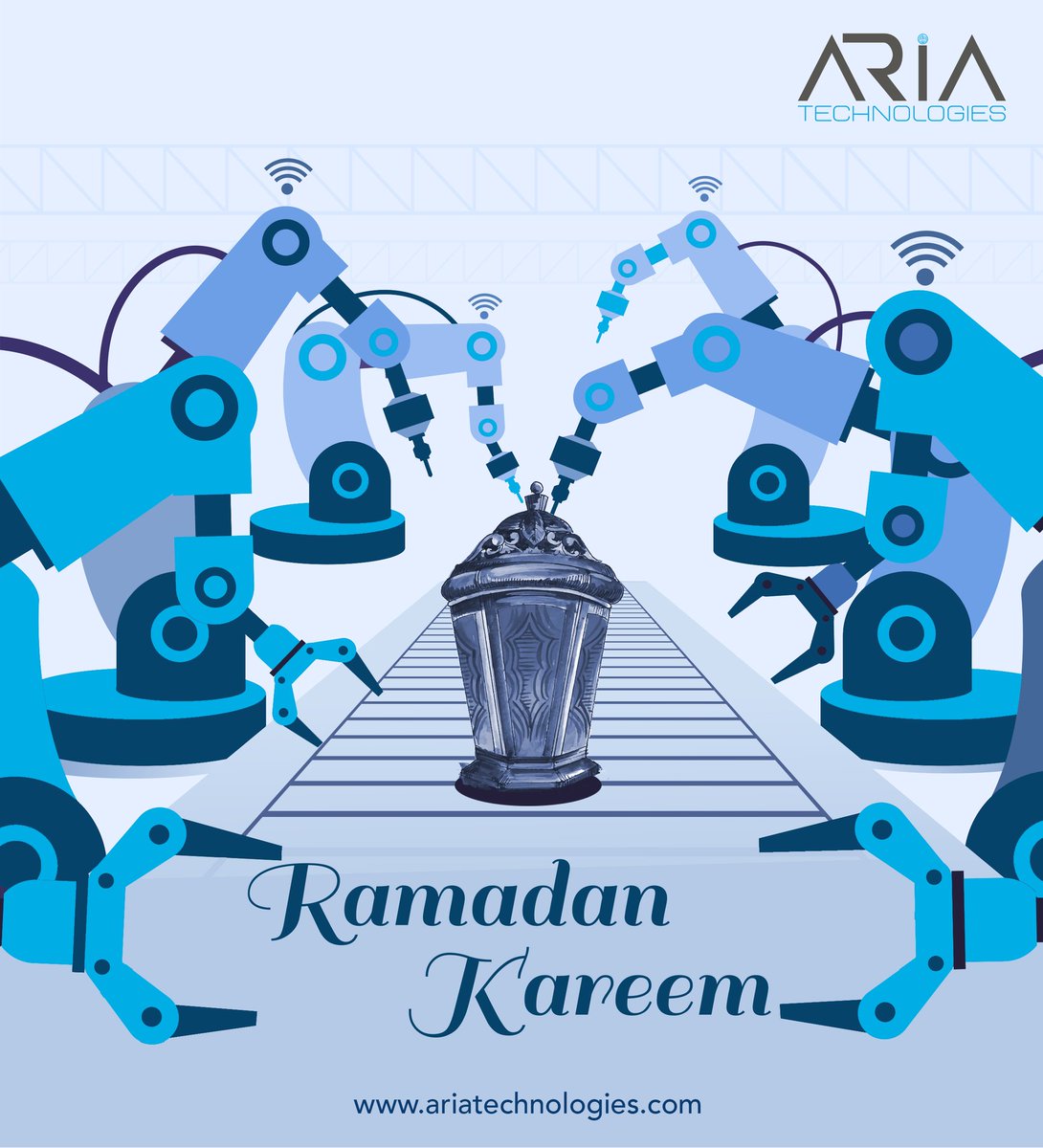 #ARIATechnologies wishes you all a blessed #Ramadan
رمضان كريم كل عام وانتم بخير.