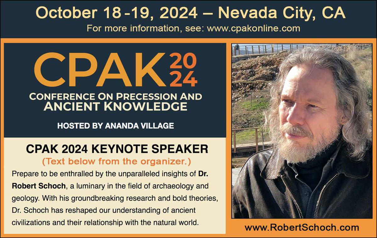 Katie & I very much look forward to participating in CPAK 2024 this Oct. in CA. cpakonline.com. I am in discussion to speak at events on the East Coast (June) & the Rocky Mts region (August). Each event has a different 'flavor', so I will tailor my talks accordingly.