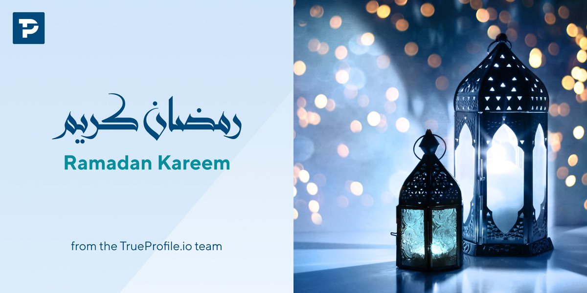 🌙 The TrueProfile.io family wishes you and your loved ones a peaceful and joyful Ramadan. 

#Ramadan #Ramadan2024 #RamadanKareem #TrueProfileIO
