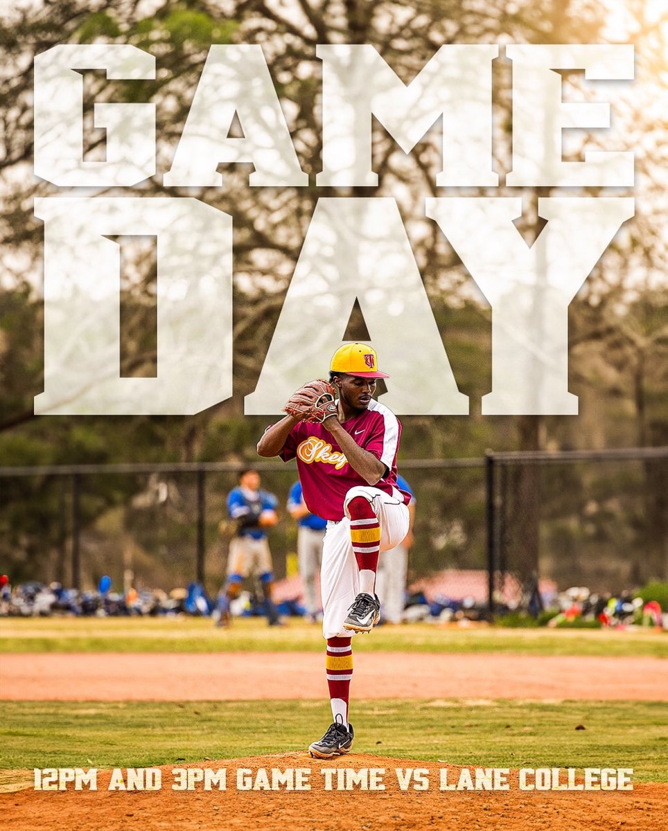 Game time’s for today 📍Fesmire Baseball Field 🆚Lane College