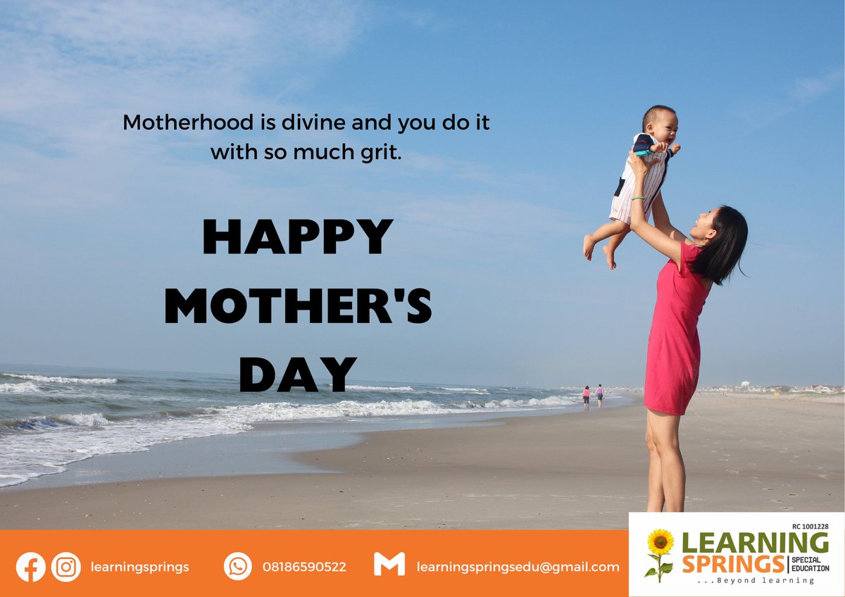 iheanachoijeom2's tweet image. To All Exceptional Moms

Happy Mother&apos;s Day

We love you today and always ❤️

#Learningsprings #Beyondlearning #Inclusion #Inclusionmatters #Specialneeds #Rehabilitation #Education #School #Community #Counseling #Healthcare #Therapy #MothersDay