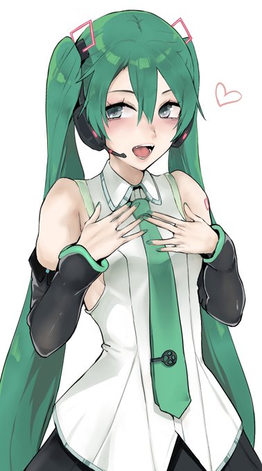 リハビリで描いたミクさん(ところどころ間違ってる例話最新版)です 