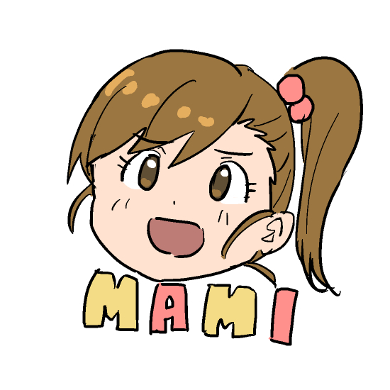 futami mami 1girl solo side ponytail brown hair open mouth hair ornament brown eyes  illustration images