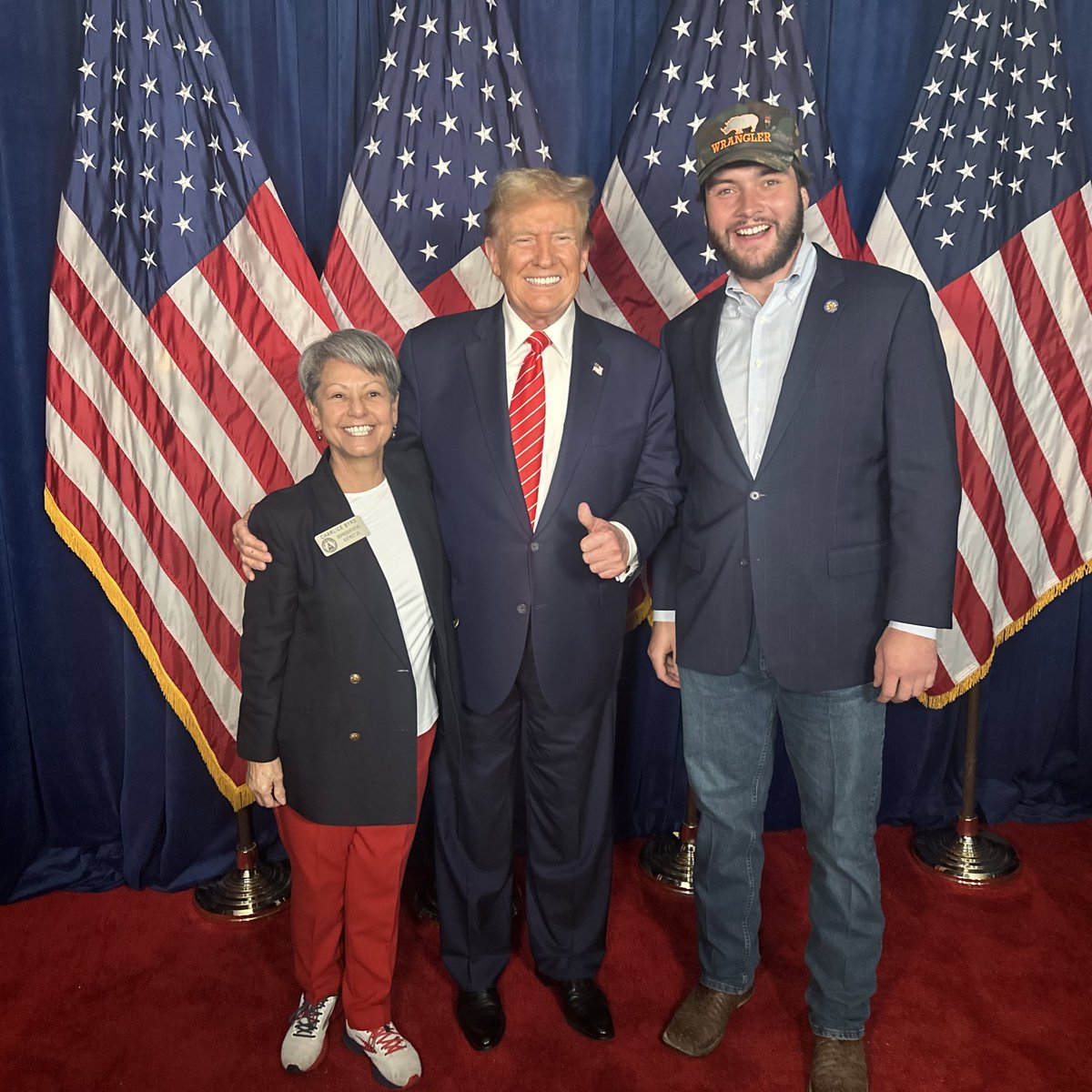 Honored to spend time with our 45th AND 47th President! Let’s Make America Great Again! @realDonaldTrump @realColtonMoore