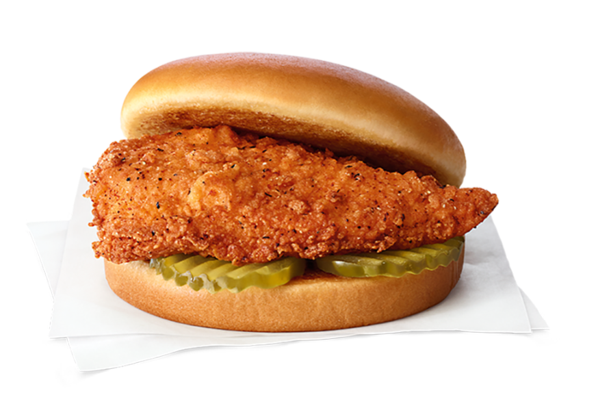 Muricaswow's tweet photo. @ChefReactions I'd say the Chick-fil-A spicey sandwich is up there. Also of note is the French dip from Arby's. It's pretty good for fast food. https://t.co/UJuM18abcC