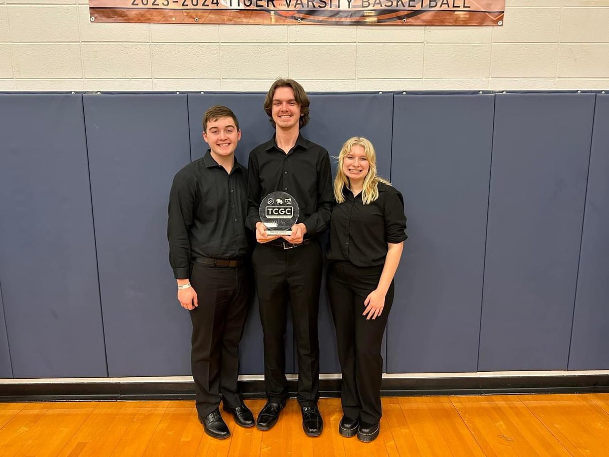 They’re 3 for 3! Congrats to the BCHS Percussion for another 1st place TCGC performance!