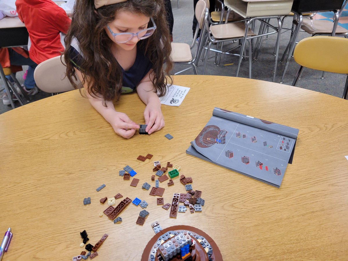 Last week, we had so much fun at our Night of the Arts!  Our specialists did a wonderful job of showcasing their classes.  We will share more photos later, but students had a blast starting to put together our 2585 piece LEGO set!  #dualschool #stem