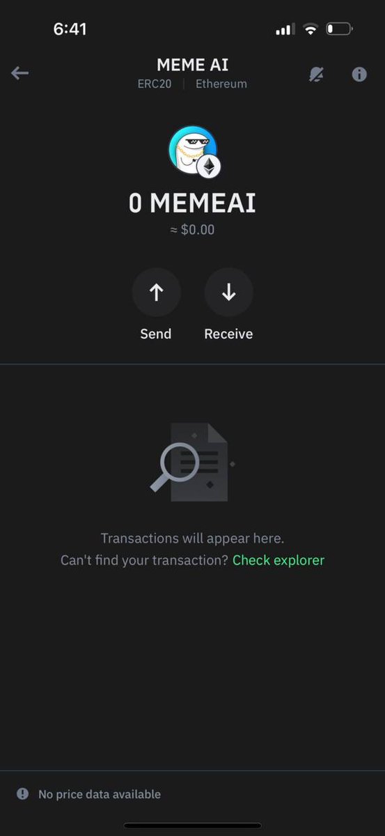 Memeaicoin's tweet photo. 💥TRUST WALLET LOGO IS ALSO FIXED NOW!💥

YOU CAN NOW SEE THE LOGO FORM #MEMEAICOIN ON TRUST WALLET!

THE MEGA PUSH IS LOADING #MEMEAIARMY,
FADE #MEMEAI AT THIS LOW MC, AND YOU WILL REGRET IT VERY SOON! TIME TO DCA 👾

#PERFECTENTRY #TIMETOBUY #DCA #THENEXTPEPE #MEMECOINSEASON https://t.co/IpcKpcfGN8